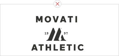 Third example of a Common Mistake when using the MOVATI logo